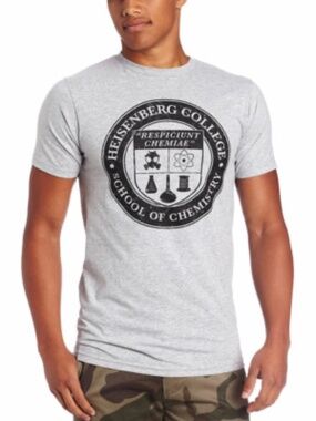 Breaking Bad Heisenberg College School of Chemistry Short Sleeve Graphic T-Shirt